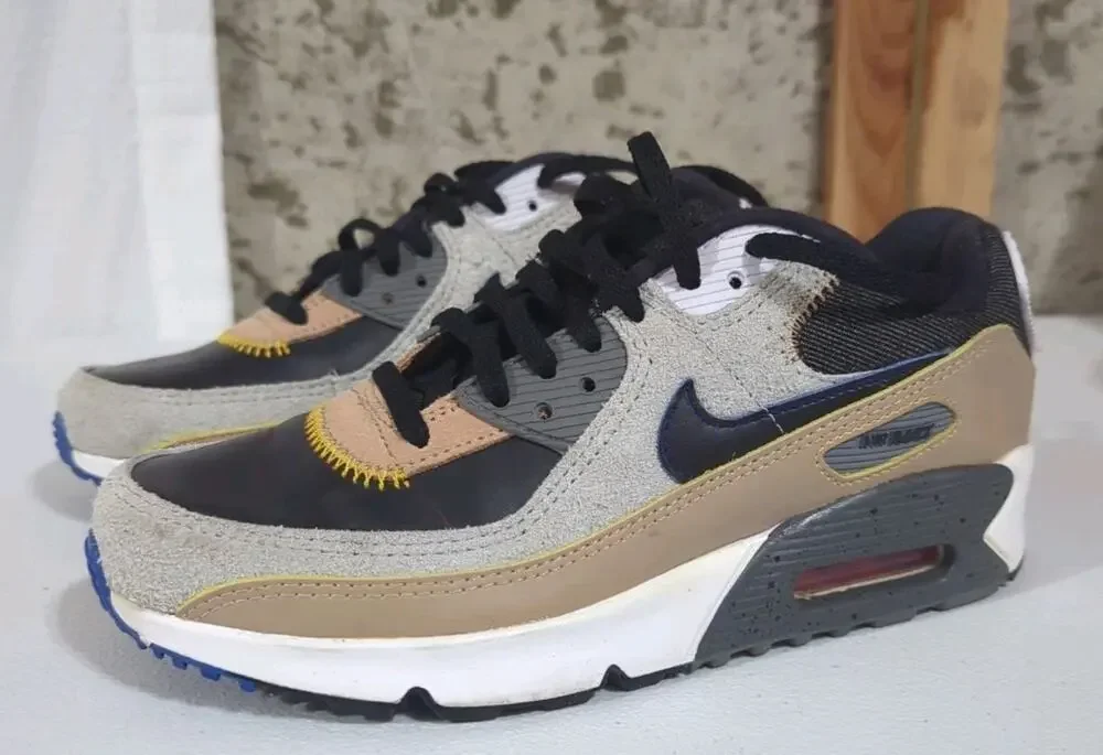 Nike Air Max 90 SE Alter And Reveal Pack - Grey Fog Youth Size 5Y